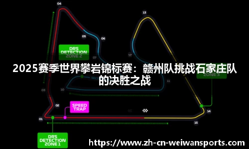 2025赛季世界攀岩锦标赛：赣州队挑战石家庄队的决胜之战